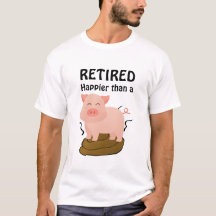 Tema de Aposentadoria de Porco Humor Mais Feliz qu
