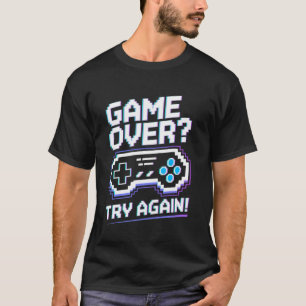 Camiseta Tema de arcade de jogador engraçado u2013 Jogo Ter