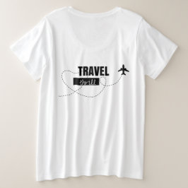 Camiseta Tema de avião design fofo