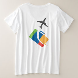 Camiseta Tema de avião design fofo