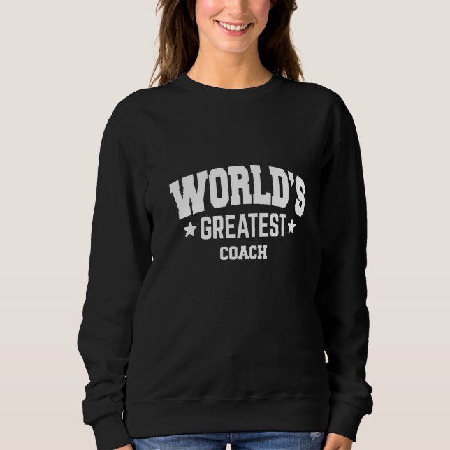 Camiseta Tema de decoração Coach World's Greatest 2ª   (Frente)