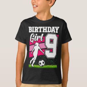 Camiseta Tema de festa de aniversário de futebol para menin
