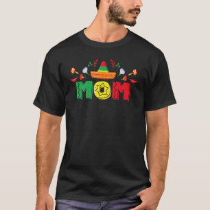 Camiseta Tema de Festa de aniversário do Fiesta Mexicano Mã