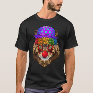 Camiseta Tema de Gato Fantasia de Carnaval Circo Maine Coon