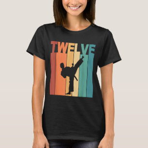 Camiseta Tema de Karatê Taekwondo de 12 anos de idade