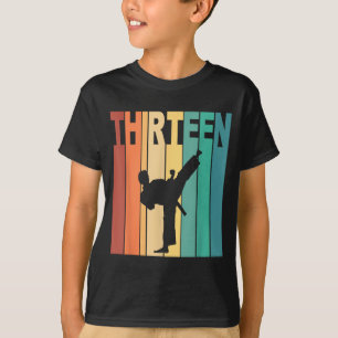 Camiseta Tema de Karatê Taekwondo de 13 anos de idade