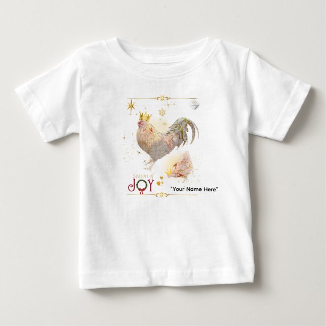 Camiseta Tema de Natal Impressão Boganhues (Frente)