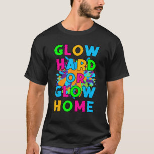 Camiseta Tema de Parte 80s do Retrospectiva do Duro Brilhan