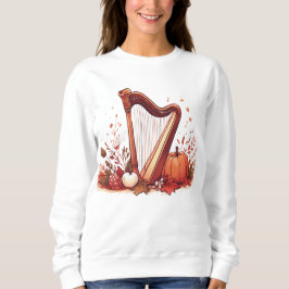 Camiseta Tema de queda Harp Pumpkin Sweet