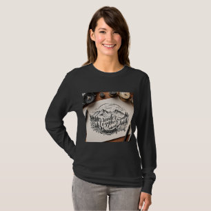 Camiseta Tema de Viagem Wander Together 