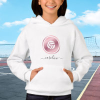Tema desportivo de Bótulo de Voleibol Dourado