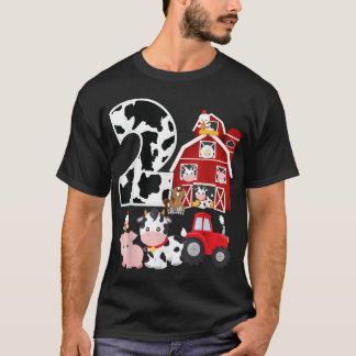 Camiseta Tema do Barnyard fazenda Porco Porco segundo anive