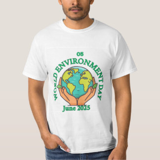 Camiseta Tema do Dia Mundial do Ambiente