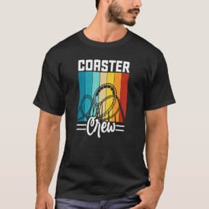 Camiseta Tema do estilo de retroalimentação da tripulação d