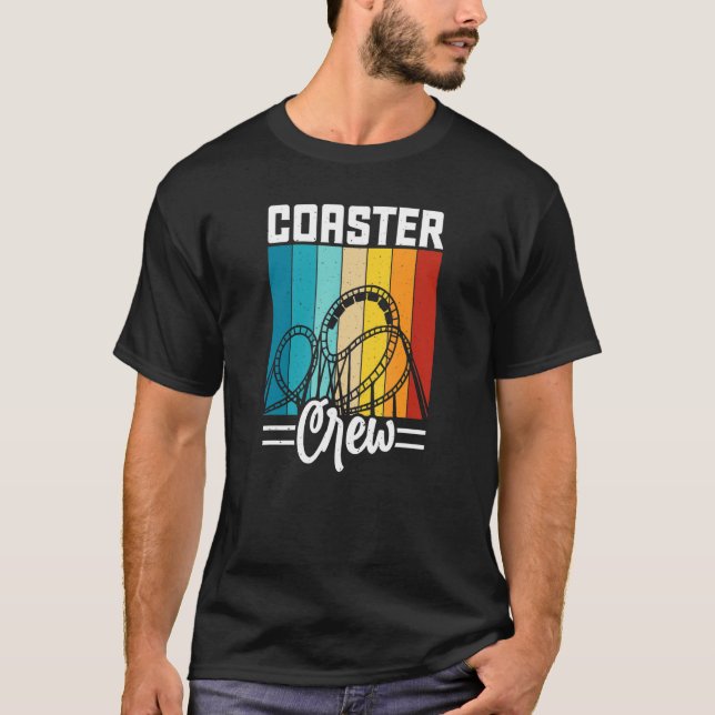 Camiseta Tema do estilo de retroalimentação da tripulação d (Frente)