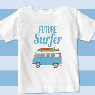 Camiseta Tema do Surf retro Kombi