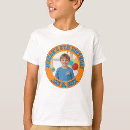 Camiseta Tema Esportes para Aniversariante Infanti