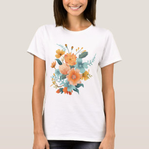 Camiseta Tema Flores de Mola