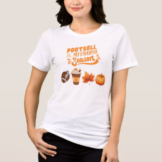 Camiseta Tema Laranja FUTEBOL É MINHA ESTAÇÃO FAVORITA 