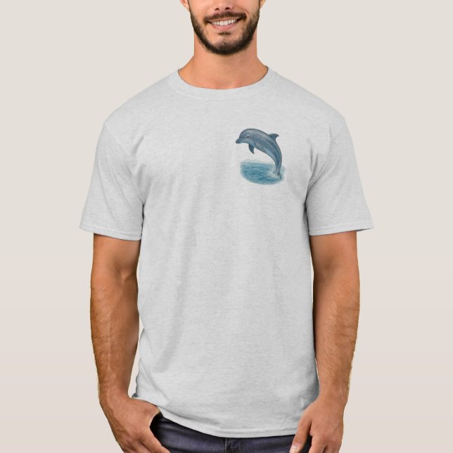 Camiseta Tema marinho - Golfinho (Frente)