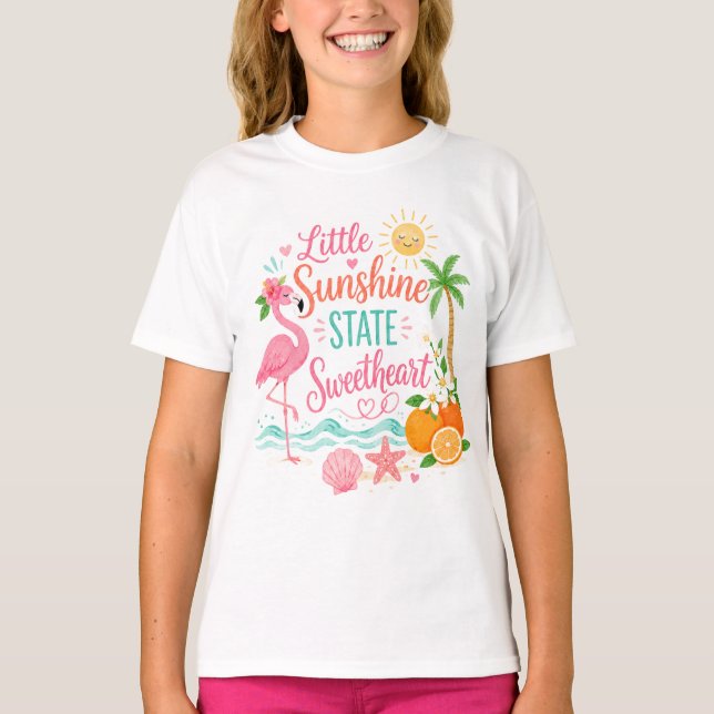 Camiseta Tema Meninas Flórida (Frente)