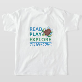 Camiseta tema Oceano para meninas Leia Brinque Exp