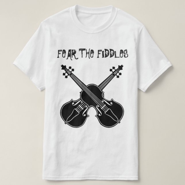 Camiseta Tema os violinos (Frente do Design)