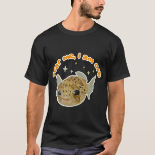 Camiseta Temam-me, eu sou Orb Pipoca o Peixe-Porco-Espinho