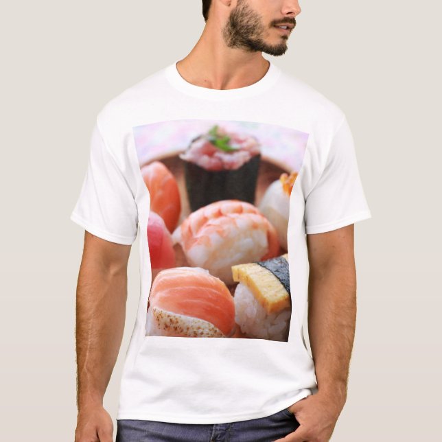Camiseta Temari Sushi Style – Round and cute (Frente)
