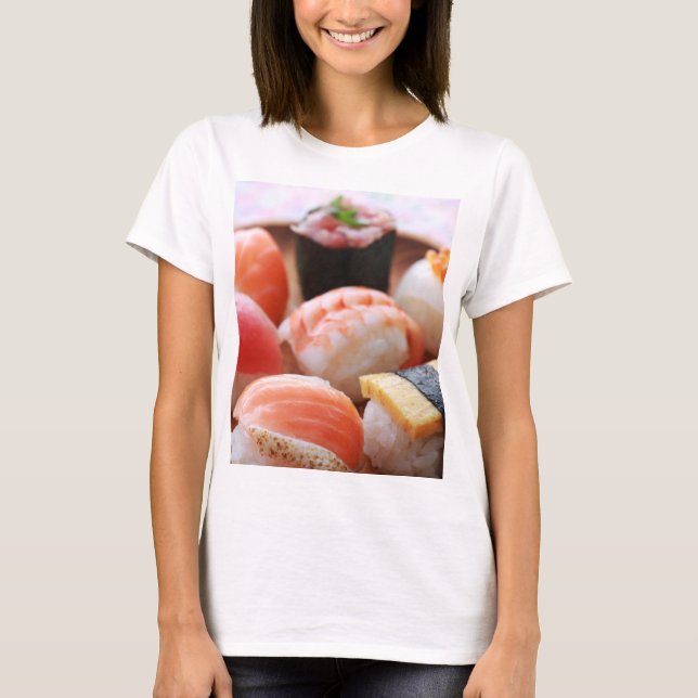 Camiseta Temari Sushi Style – Round and cute (Frente)