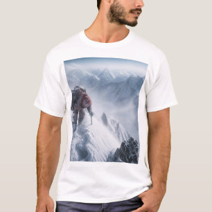 Camiseta temática de alpinista
