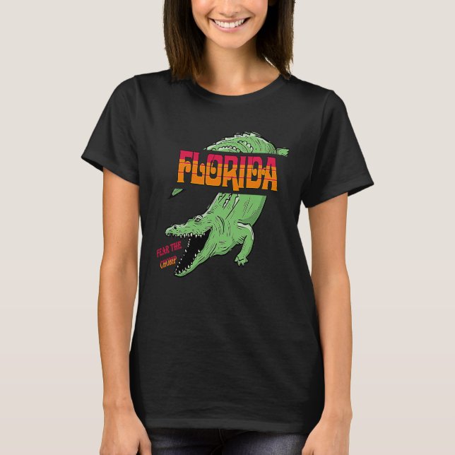 Camiseta Teme O Gator De Chomp (Frente)
