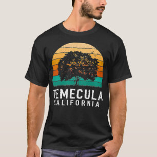 Camiseta Temecula Vintage Sunset California Souvenir Premiu