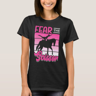 Camiseta Temer O Tesoura Saltos Equestres