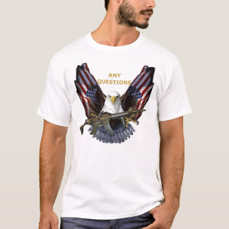 CAMISETA TEMERÁRIO EAGLE QUE PROTEGE AMÉRICA