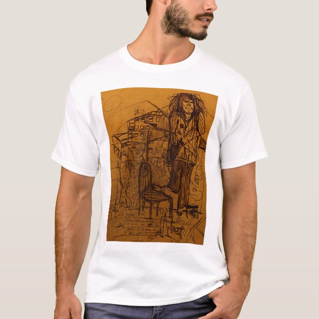 CAMISETA TEMOR ESPERANDO UMA ENGRAXADA (Frente)