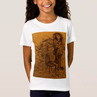 CAMISETA TEMOR ESPERANDO UMA LUSTRAÇÃO DE SAPATOS