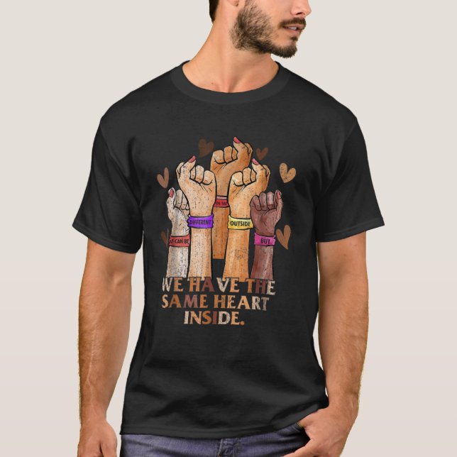 Camiseta Temos A Mesma História De Dentro Do Coração Crianç (Frente)