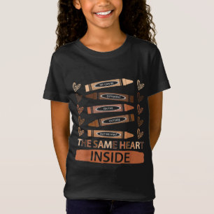 Camiseta Temos A Mesma História De Dentro Do Coração Crianç