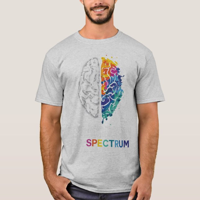 Camiseta Temos a oportunidade de acolher a Neurodiversidade (Frente)
