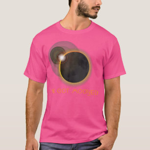 Camiseta Temos Astronomia Solar Eclipse Moonada