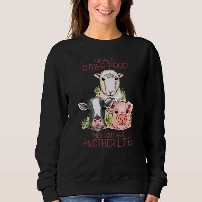 Camiseta Temos outra Comida que eles não têm outra vida V (Frente)