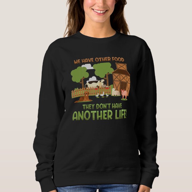 Camiseta Temos outra Comida que eles não têm outra vida V (Frente)