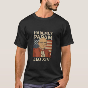 Camiseta Temos um papa Papa Leão XIV Igreja Cristã