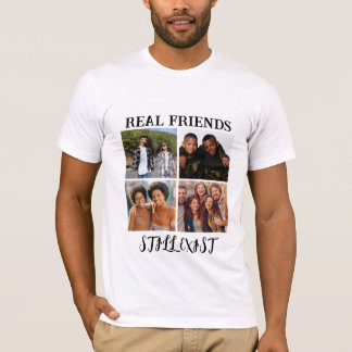 Camiseta Temp de Fotografia personalizada "verdadeiros amig