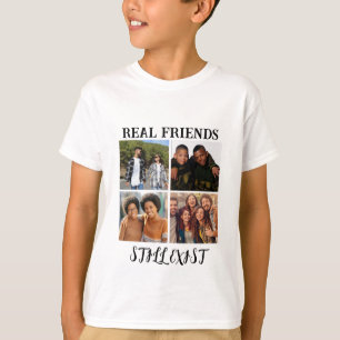 Camiseta Temp de Fotografia personalizada "verdadeiros amig