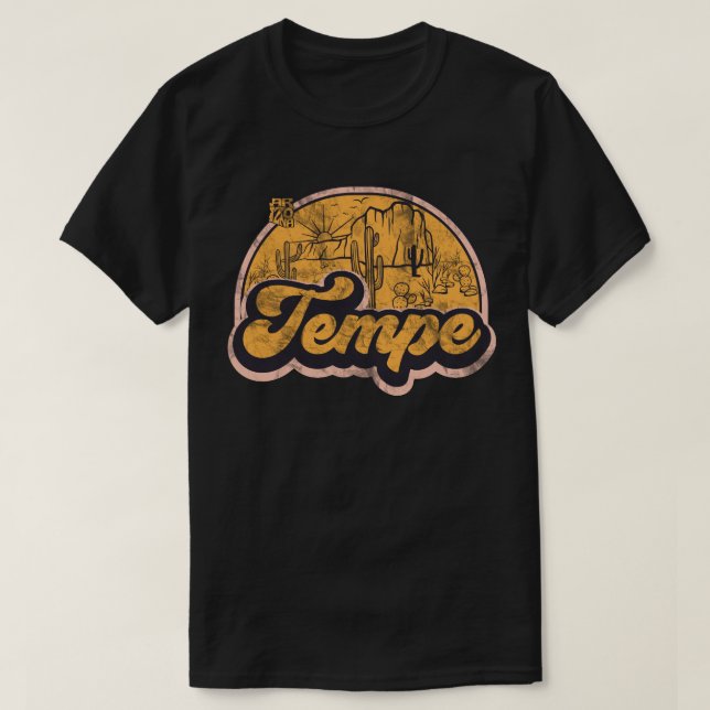Camiseta Tempe, Arizona (Frente do Design)