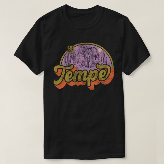 Camiseta Tempe, Arizona (Frente do Design)