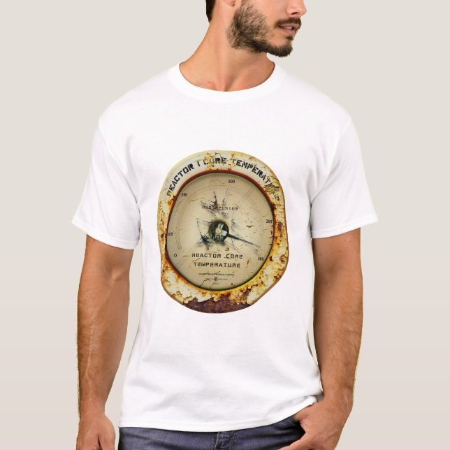 Camiseta Temperatura do núcleo do reator (Frente)