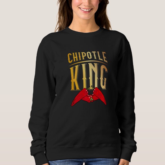 Camiseta Tempero de Sabor de Comida Apimentada Chipotle Kin (Frente)